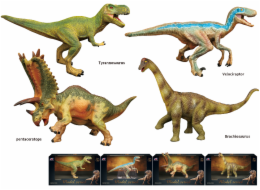 Dinosauří svět - figurka B28 4 druhy