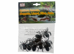 Plastový pavouk v sáčku 10 ks