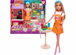 Set panenky s kavárnou