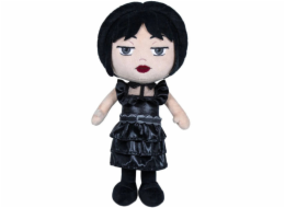 Wednesday Addams plyšová postavička plesové šaty 33 cm