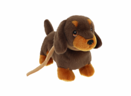 Keeleco Štěně Love na vodítku Jezevčík 23 cm