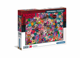 Clementoni - Puzzle 1000 Impossible Stranger things