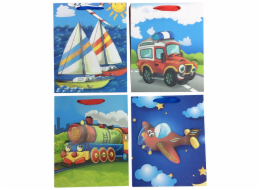 Papírová taška M - Doprava, 32x26x10