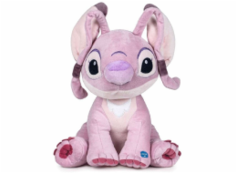 Plyšový ANGEL STITCH růžový se zvukem 20 cm