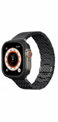 Pásek z uhlíkových vláken Pitaka, černý - AW Ultra 2/1 (49 mm) 9/8/7 (45 mm)/6/SE/5/4 (44 mm)/3/2/1 (42 mm)