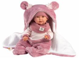 Llorens 74130 Mimi plačící panenka 42 cm s přebalovacím pultem