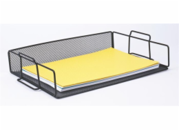 VICTORIA Odkladač drátěný, černá