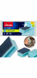 Enzymatická profilovaná drátěnka Vileda Pro Clean 3 ks.