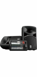Yamaha Stagepas 400BT - přenosný PA systém s 8kanálovým mixérem a vestavěným výkonovým zesilovačem
