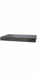 Planet GS-5220-16S8C Planet GS-5220-16S8C L2/L3 switch 24x SFP(DDM) 100/1000Base-X, 8x 1000Base-T, Web/SNMP, IGMP, QoS, IPv6