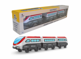 BABU vláčky - Elektrický osobní vláček - set 3 ks