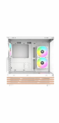 THERMALTAKE Case View 270 Plus WS ARGB, Průhledná bočnice, bílá