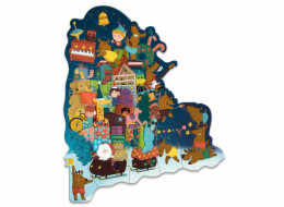 Vilac Adventní kalendář Magnetické puzzle