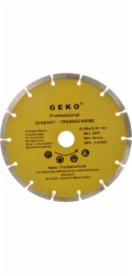GEKO Kotouč diamantový řezný segmentový, 180x8x22mm GEKO