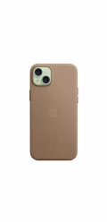Apple z tkaniny FineWoven s MagSafe na iPhone 15 Plus, kouřová MT473ZM/A iPhone 15+ FineWoven Case with MS - Taupe