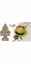 Osvěžovač vzduchu do auta Wunder-Baum Cafe