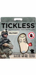 Tickless Pet Military Ultrazvukový odpuzovač klíšťat