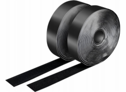  Sada samolepicích stahovacích pásek, 5 m, černá