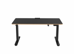 Ultradesk Dětský psací stůl, elektricky nastavitelný, 120X60 cm, 55-81 cm, PULSAR, černý, ULTRADESK