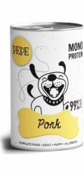 PAKA ZWIERZAKA Pepe Pork - vlhké krmivo pro psy - 400g