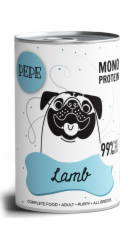 PAKA ZWIERZAKA Pepe Lamb - vlhké krmivo pro psy - 400g