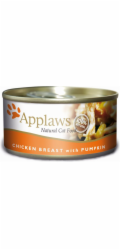 APPLAWS Chicken breast with pumpkin in broth - mokré krmivo pro kočky - 70g