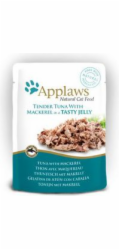 APPLAWS Tuna Fillet with Mackerel in Jelly - mokré krmivo pro kočky - 70g