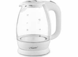 Feel-Maestro Elektrická skleněná konvice 1,7 l 2200 W MR-063-WHITE