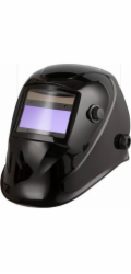 Automatic welding helmet for steel welding, 1 pc, color: Black