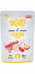 TUF TUF with duck and apple - vlhké krmivo pro psy - 100g
