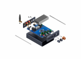 Fosi Audio dvoukanálový zesilovač BT20A Pro-48V modrošedý