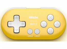 8BitDo Ovladač Zero 2 žlutá ed