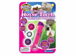 MG DYSTRYBUCJA Brainstorm s baterkou a projektorem - koně a poníci