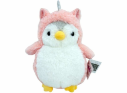 TULILO Plyšová hračka Romek Tučňák, růžová, 20 cm