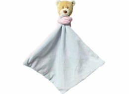 TULILO Plyšová hračka Miś Miluś 25 cm růžová a modrá