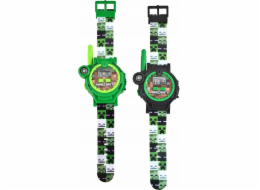  Minecraft vysílačka s baterkou a kompasem