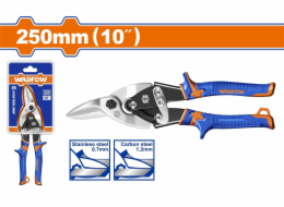 Wadfow Nůžky na plech rovný střih 250 mm