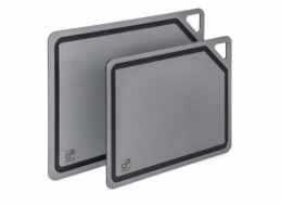 Prkénko krájecí G21 EcoCut z přírodní celulózy - sada 2 ks, grafitové