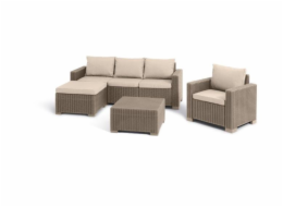 Zahradní set Keter California 3+1+1 cappuccino