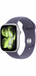 Chytré hodinky Apple Watch Series 11 GPS 46 mm stříbrné, M/L