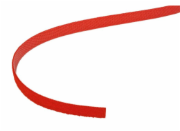 Organizér kabeláže Value Stahovací páska 10mm, suchý zip, 25m, červená