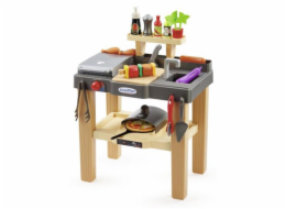 Dětská kuchyňka Ecoiffier letní s pecí na pizzu 