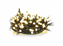 Vánoční LED řetěz Retlux RXL 223 kuličky 200 LED, 20+5 m WW TM