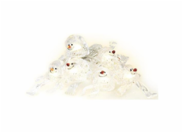 Vánoční LED řetěz Retlux RXL 483 Sněhuláci 1,35 m 10LED WW