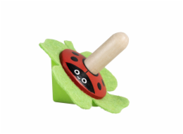 Detoa Dřevěná káča s plstí Beruška