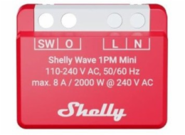 Shelly Wave 1PM Mini LR Inteligentní relé Z-Wave