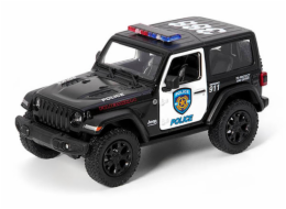 Kovový model - Jeep Wrangler policie 2018