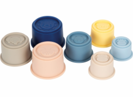 small foot Silikonové nasazovací kelímky