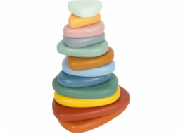 small foot Montessori říční kameny Balanční hra