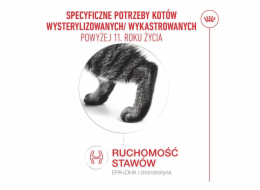 ROYAL CANIN Ageing 11+ Sterilised - suché krmivo pro kočky - 400g